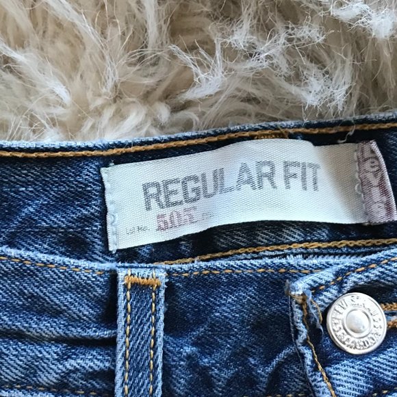 Levi's 505 Cut Off Shorts Size 31 - Picture 8 of 11